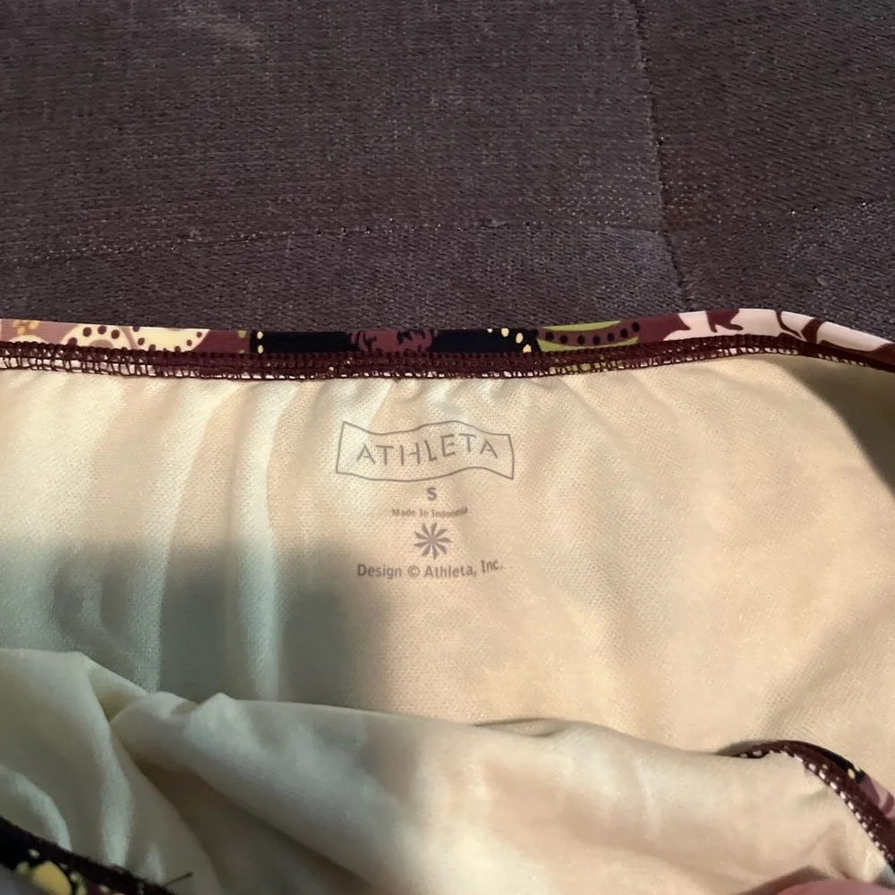Athleta | Brown Floral Bikini Bottom - Picture 2 of 6